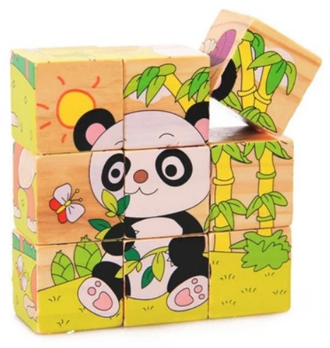 Cubo de Figuras Didáctico