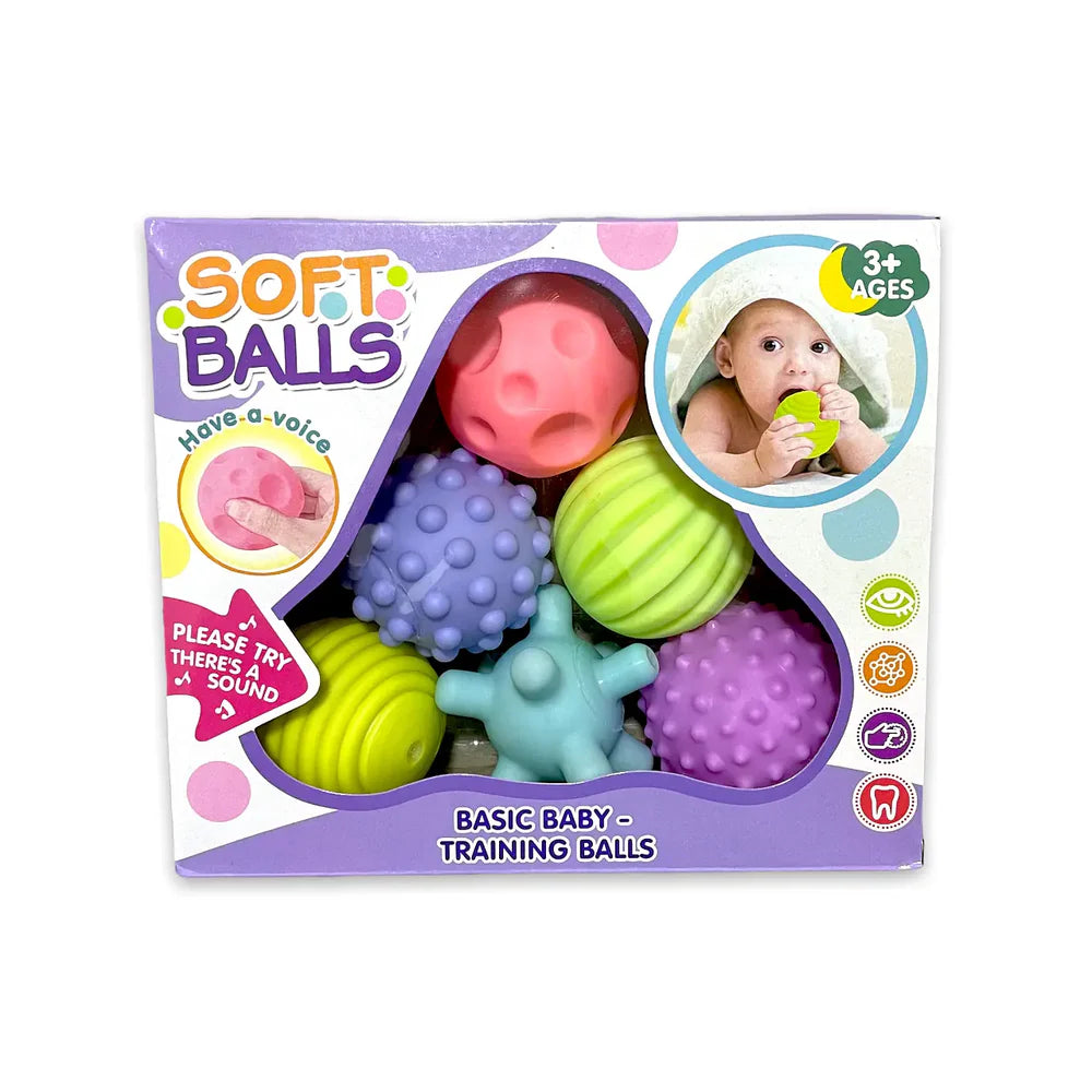 Pelotas sensoriales para bebés