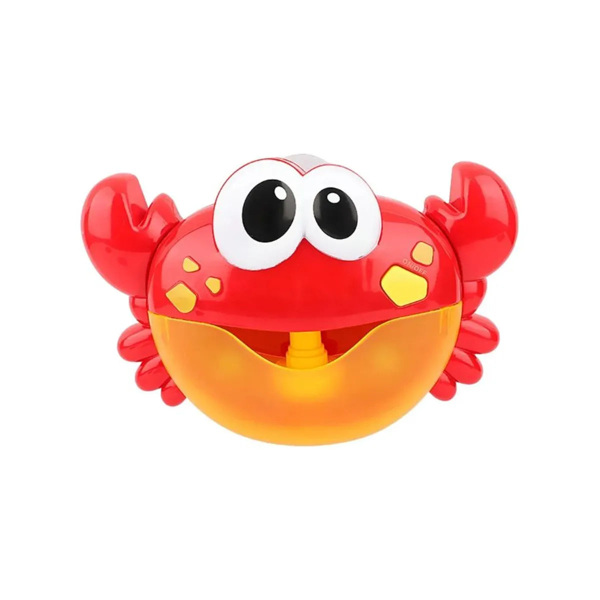 Cangrejo de baño con burbujas y música