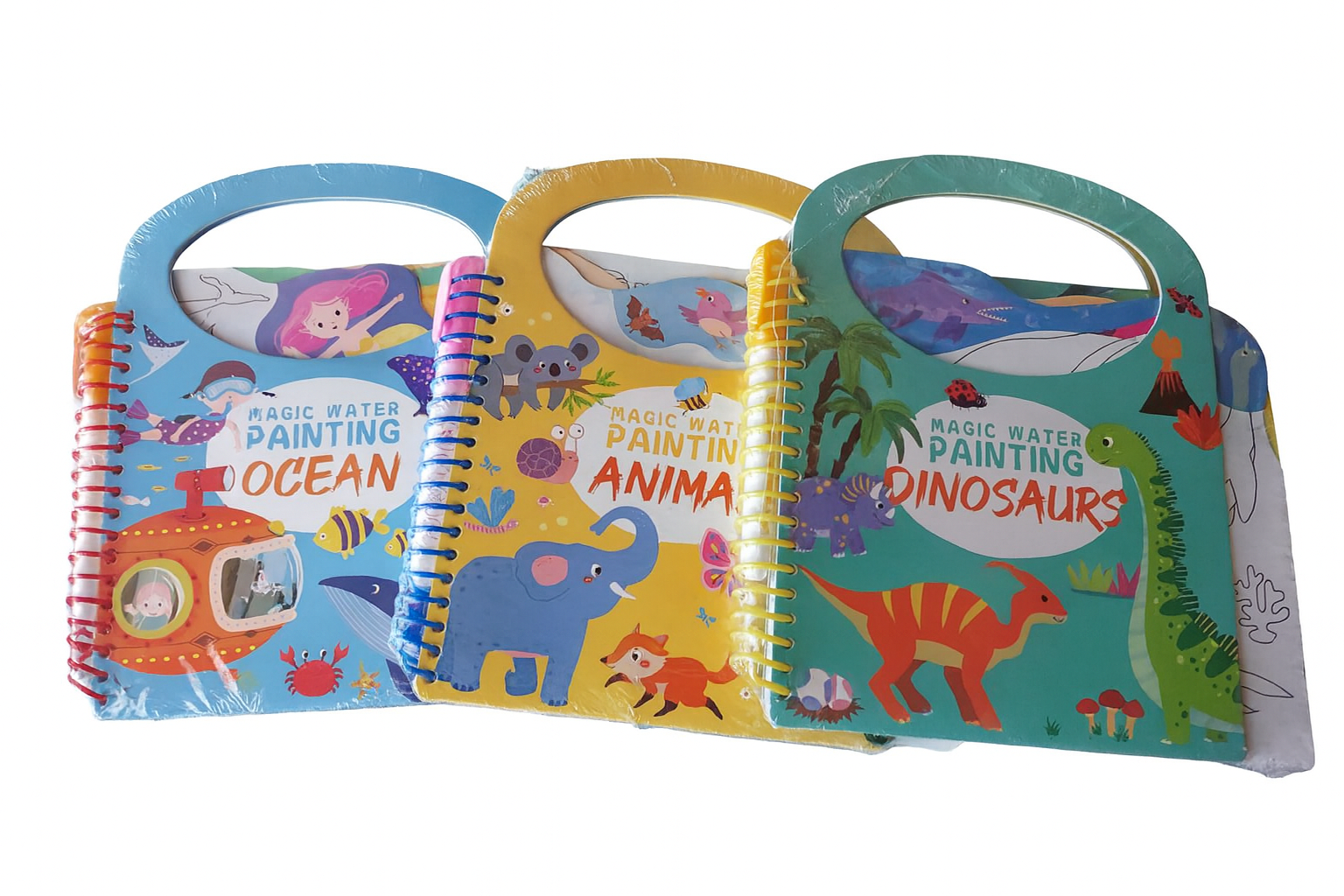 Libro para pintar con agua