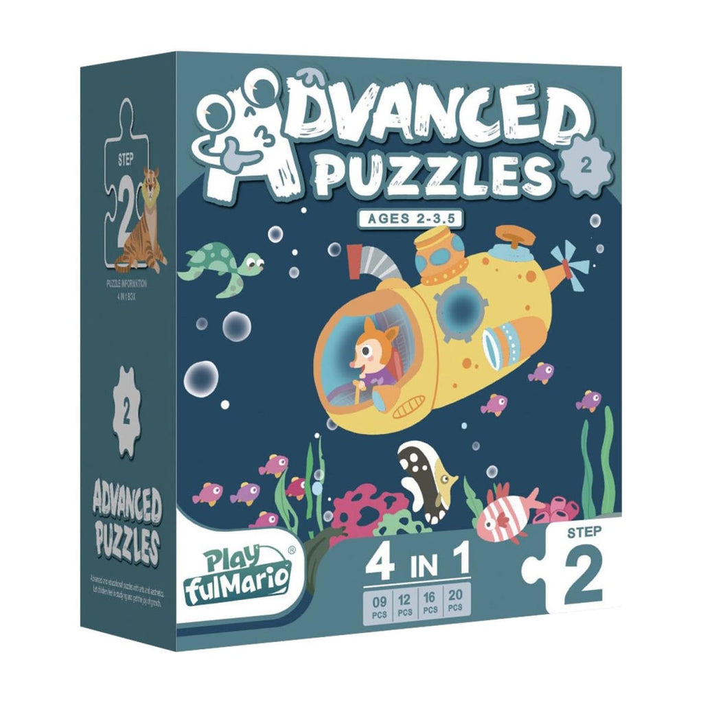 Set 4 Puzzles en 1 – Preescolar Deluxe