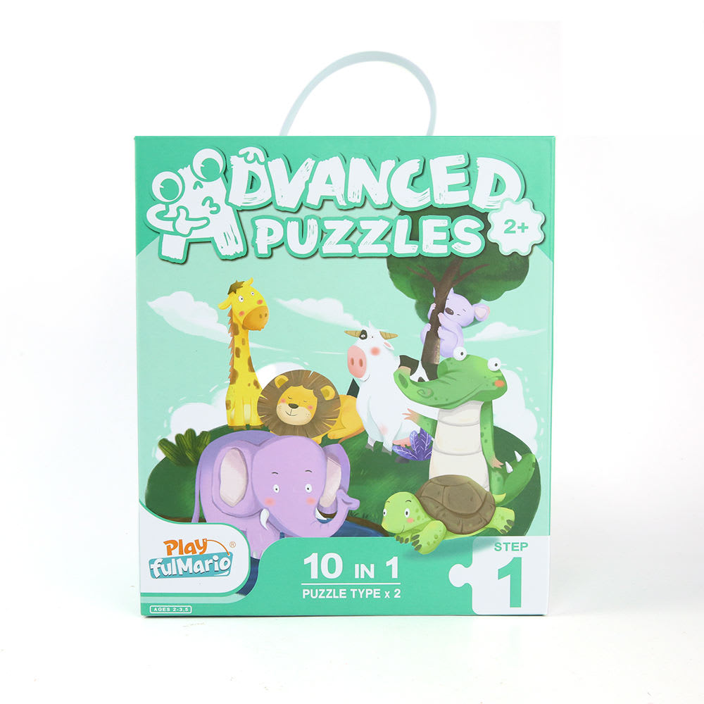 Set 4 Puzzles en 1 – Preescolar Deluxe